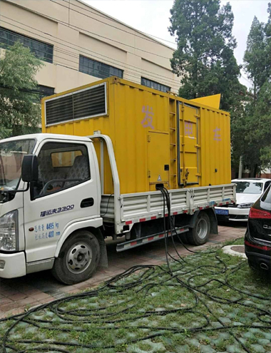竞秀发电车出租-柴油发电机组排烟系统设计要求及其考虑因素